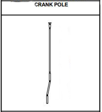 60-inch Crank Pole Image
