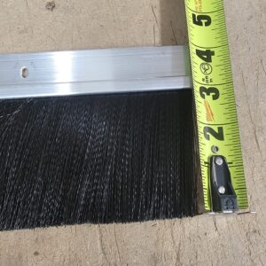 4ft straight brush sweep, 3in bristle Image